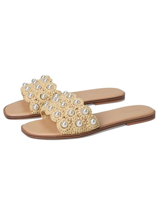 ALDO Natural Gizelle Flat Shoes Eu 40 (Us 9) B