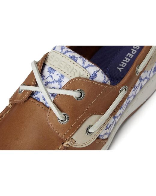 Sperry Top-Sider Black Bluefish 2 Eye Flat Shoes 7 M (B) Leather