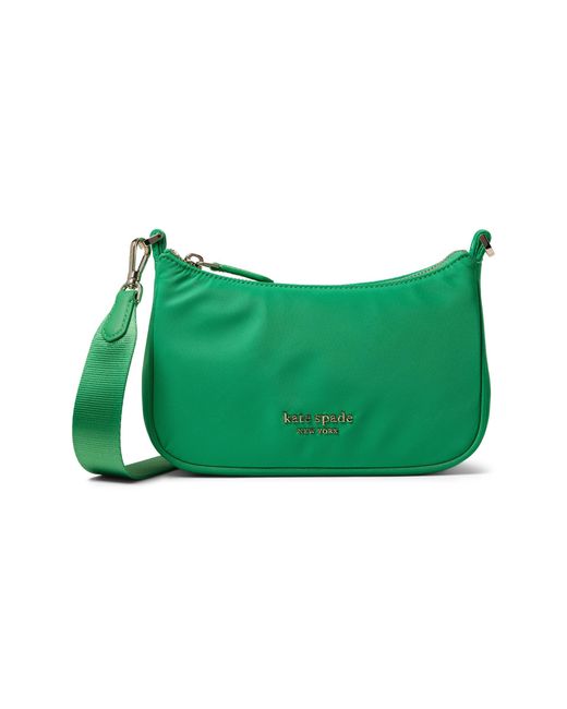 Kate Spade Synthetic Sam The Little Better Nylon Small Crossbody in Green Lyst