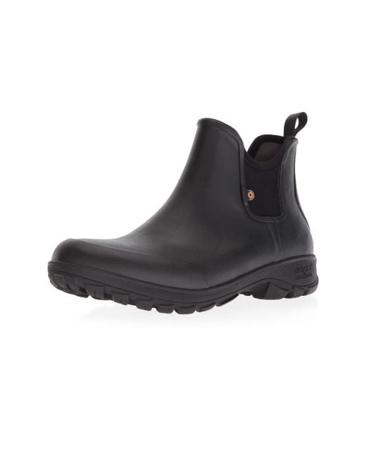 bogs sauvie slip on ladies ankle muck boot