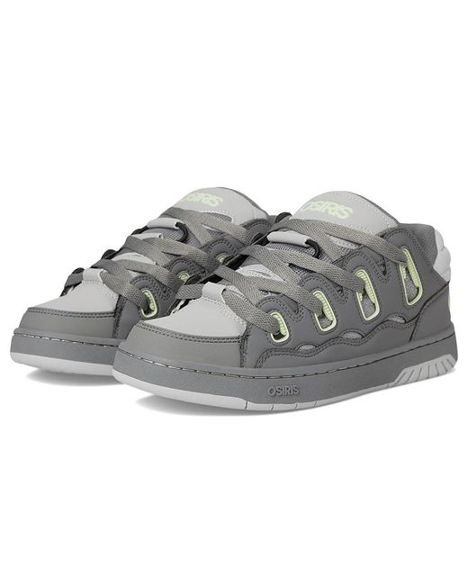 Osiris Metallic D3 S Shoes Charcoal/Light/ 14 D for men