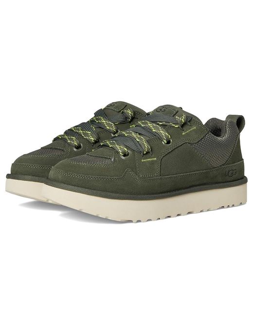 Ugg Green Lo Lowmel Lace-Up Boots 12 D for men