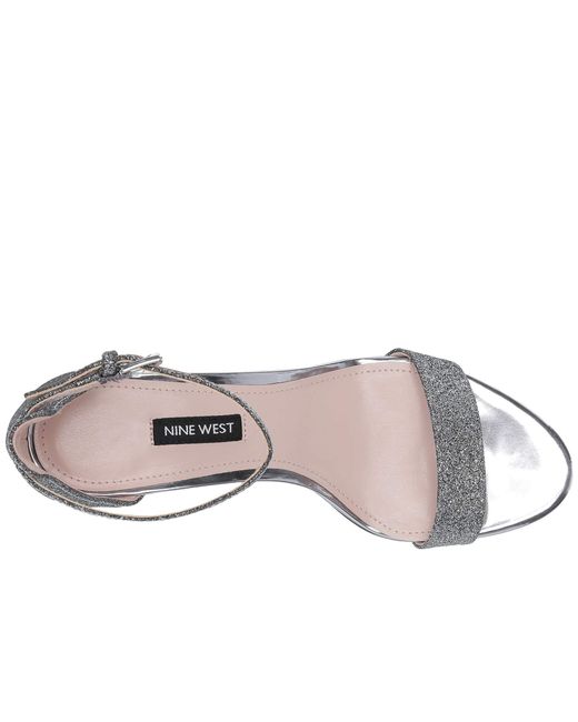 Nine west pewter on sale sandals