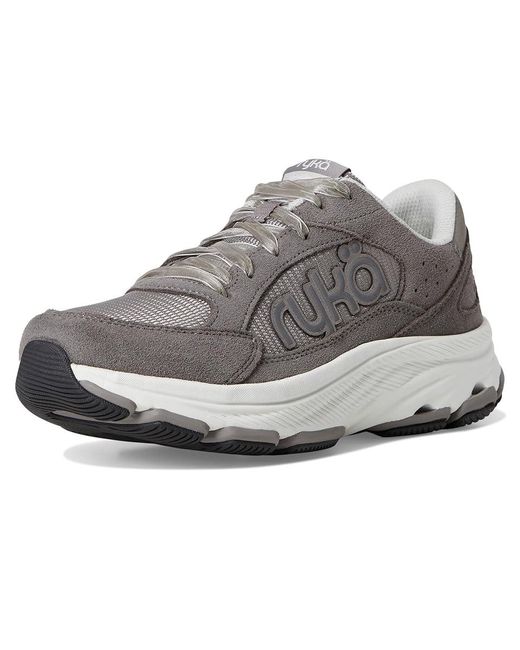 Ryka Gray Devotion X Max Classic Walking Shoes Shoes 8.5 D