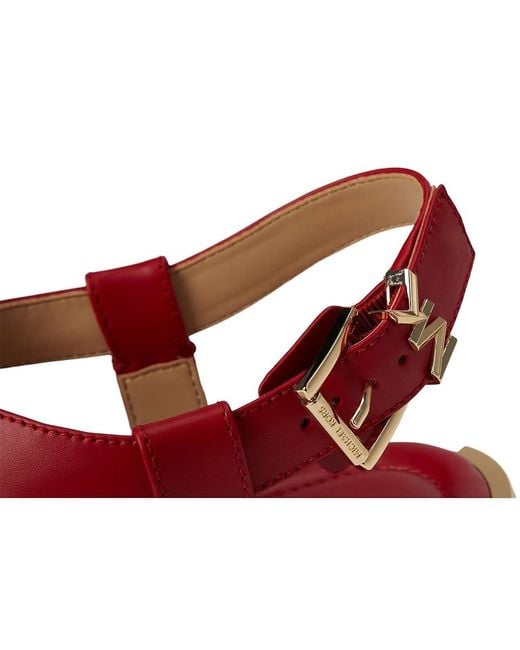 MICHAEL Michael Kors Red Lynn Espadrille Sandal Sandals, Synthetic