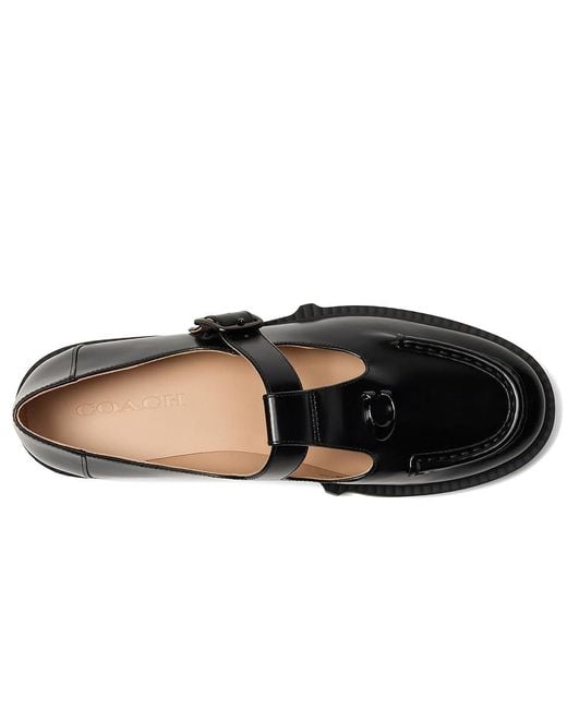 COACH Black Mary Jane Shoes