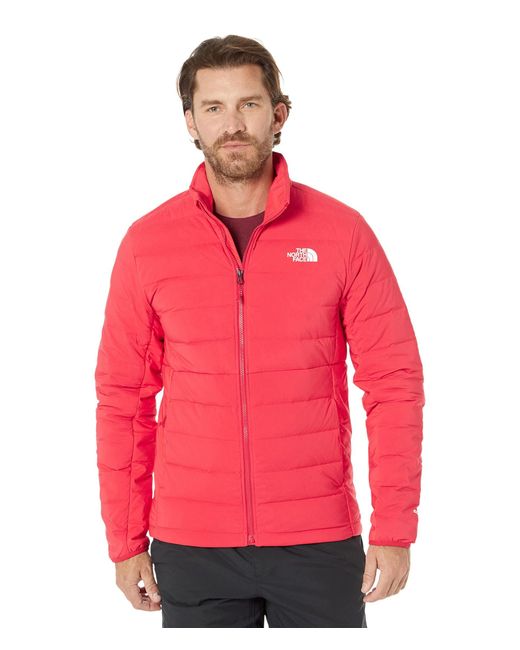 The North Face Belleview Stretch Down Jacket in Red for Men Lyst