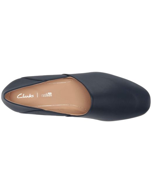 clarks pure tone blue leather