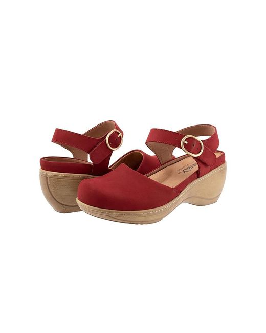Softwalk® Red Mabelle ( Nubuck) Shoes