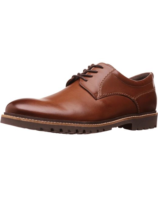 rockport marshall cap toe oxford