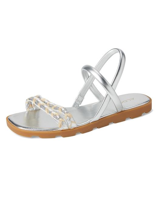 ALDO White Narine Flat Shoes Eu 38 (Us 7.5) B