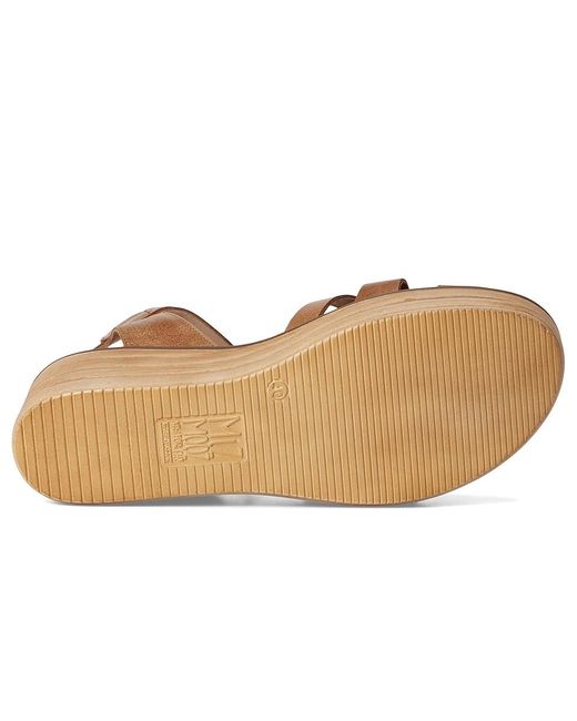 Miz Mooz Brown Ozzie Wedge Shoes Eu 37 (Us 6.5-7) B