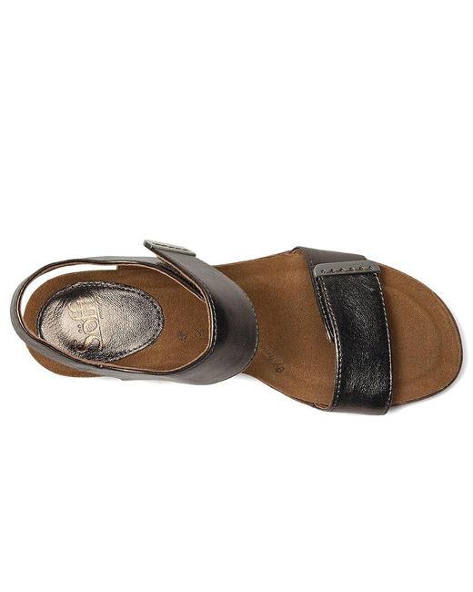 Söfft Black Verdi Ii Sandals 6.5 M (B) Leather