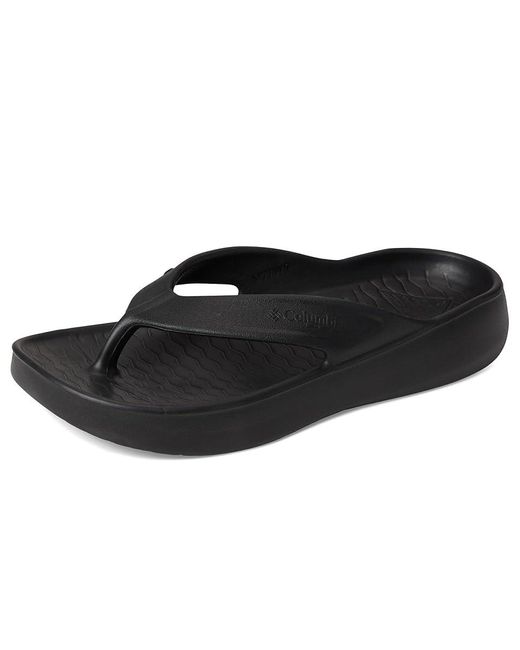 Columbia Black Boatsidetm Flip Pfg Shoes/ 10 B