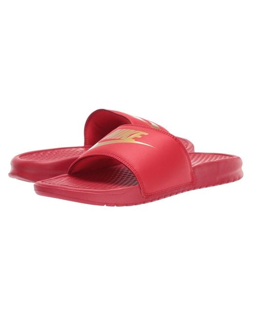 Nike men's benassi just hotsell do it athletic sandal