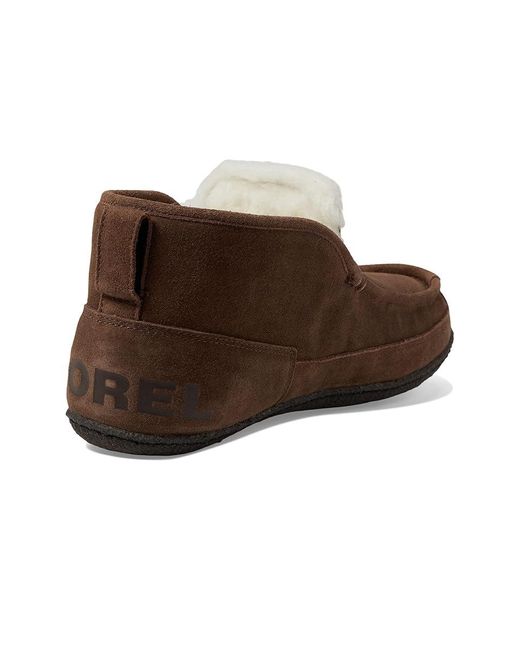 Sorel Brown Manawan Ii Moc (Tobacco/Blackened) Slippers for men