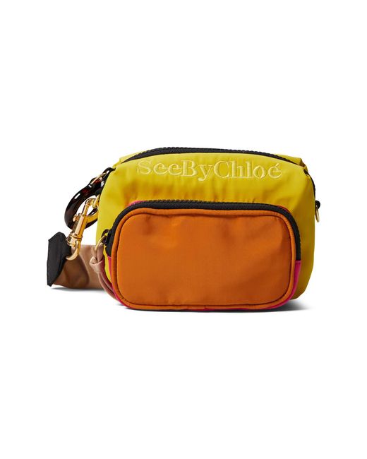 See By Chloé Tilly Mini Camera Bag in Yellow | Lyst
