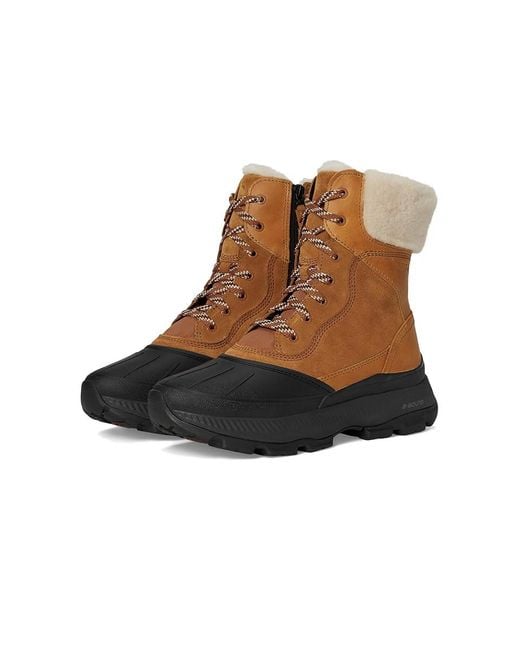 L.L. Bean Storm Chaser 6 Boot Waterproof Insulated Lace Up Glazed Ginger Boots in Brown Lyst