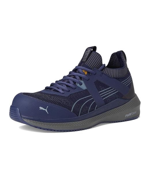 PUMA Blue Turbo Low Astm Sd Sr Work Boots/ Synthetic for men