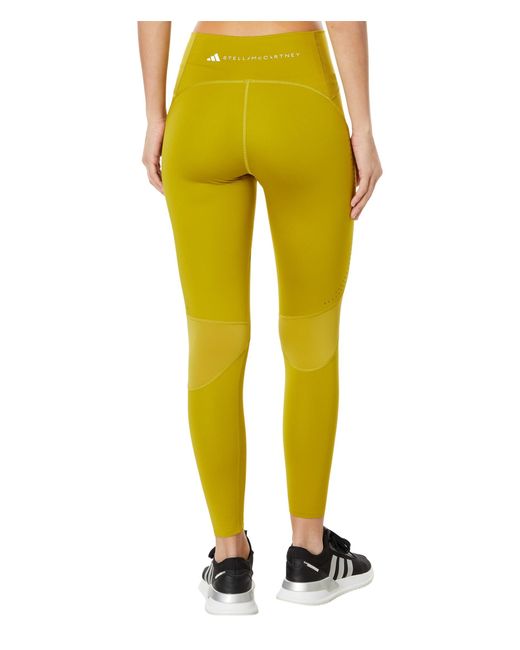 Adidas By Stella McCartney Yellow Truepurpose Optime 7/8 Leggings It8229