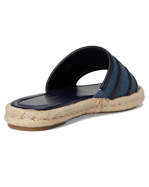 Tommy Hilfiger Blue Hadjea Dress Sandals, Leather