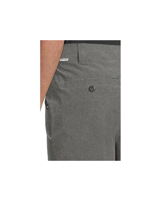 Quiksilver Black Union Heather Amphibian 20 Hybrid Shorts Shorts, Elastane/Polyester for men