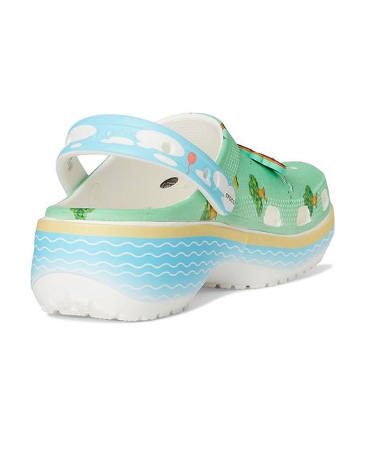 CROCSTM Green Platform Clog Clog Shoes, Eva