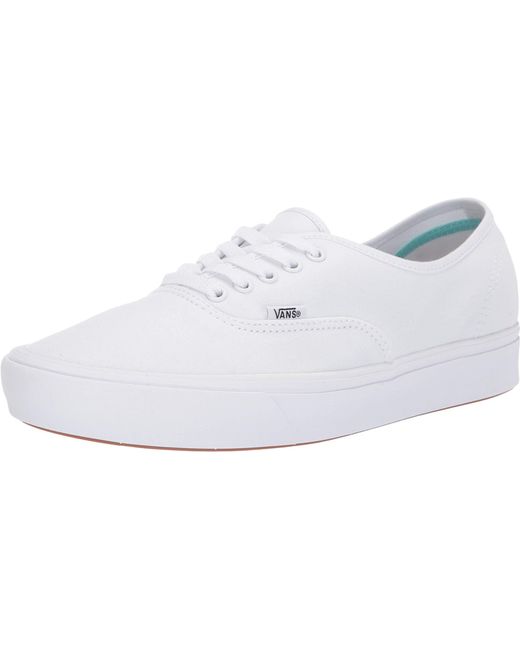 vans comfy cush white