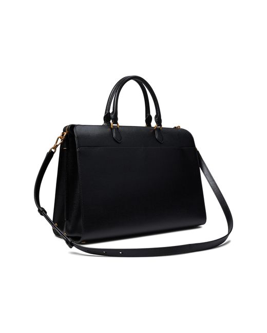 Kate Spade Saffiano Leather Laptop Bag in Black Lyst