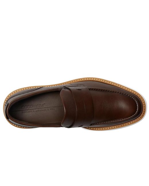 Ecco Brown St.1 Hybrid Lace Up Wing Tip Shoes Eu 42 (Us 8-8.5) D for men
