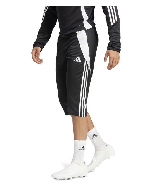 Adidas Black Tiro24 3/4 Pants for men