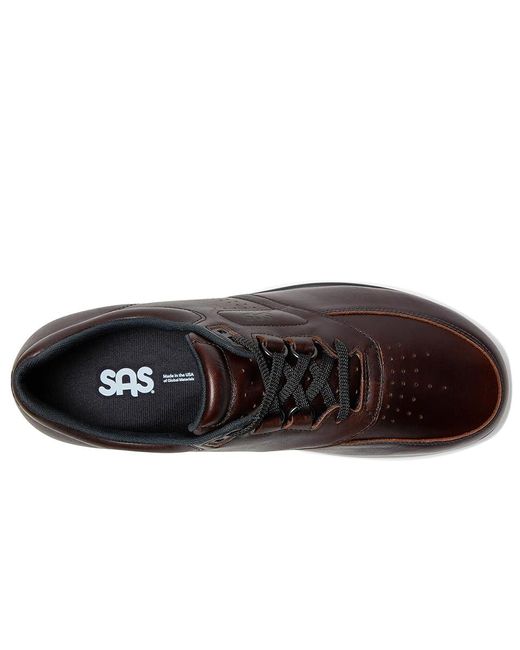 SAS Black Time Out Lace Up Comfort Walking Shoe Shoes 11 W for men