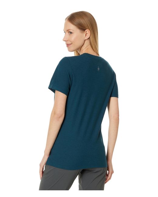 Smartwool Blue Guardian Of The Skies Graphic Short Sleeve Tee
