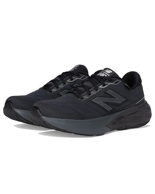 New Balance Black Fresh Foam X 880 V15 Gore-Tex(R) Running Shoes/Castlerock/ Metallic 7.5 Ee for men