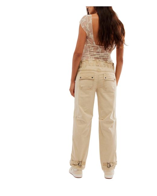 Free People Natural Can't Compare Slouch Pant