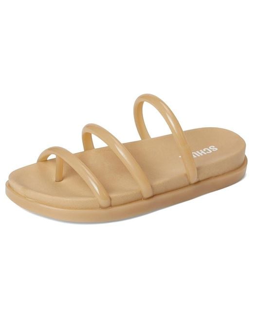 SCHUTZ SHOES Black Polly Sporty Wedge Shoes, Synthetic