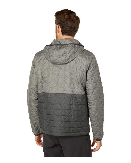 L.L. Bean Katahdin Insulated Pullover Colorblock in Gray for Men Lyst