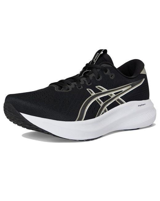Asics Black Gel-Excite 11 Shoes/Meteor 14 D for men
