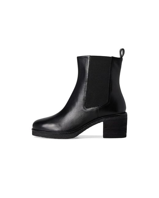 Seychelles Black Hustle Boots, Leather