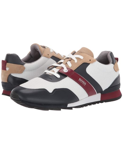 BOSS Multicolor Hybrid Sneakers With Bamboo-charcoal Lining And Lightweight Sole for men