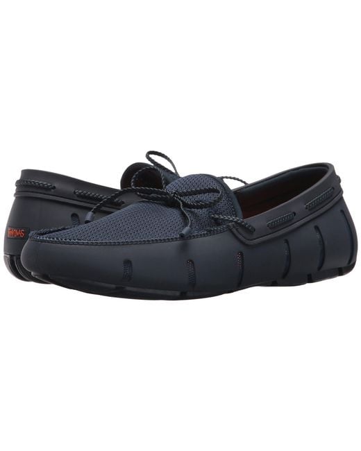 swims men's knit lace loafers