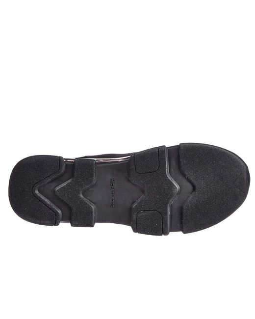 Michael Kors Kendra Stretch-knit Sock Sneaker in Black | Lyst