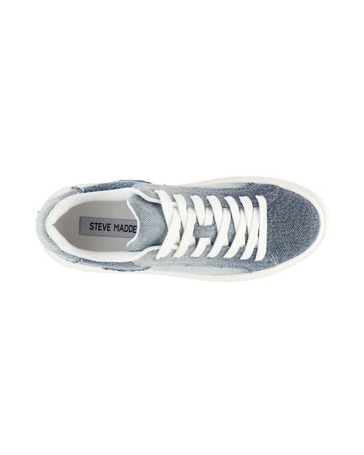 Steve Madden Charlie Sneaker in Blue Lyst