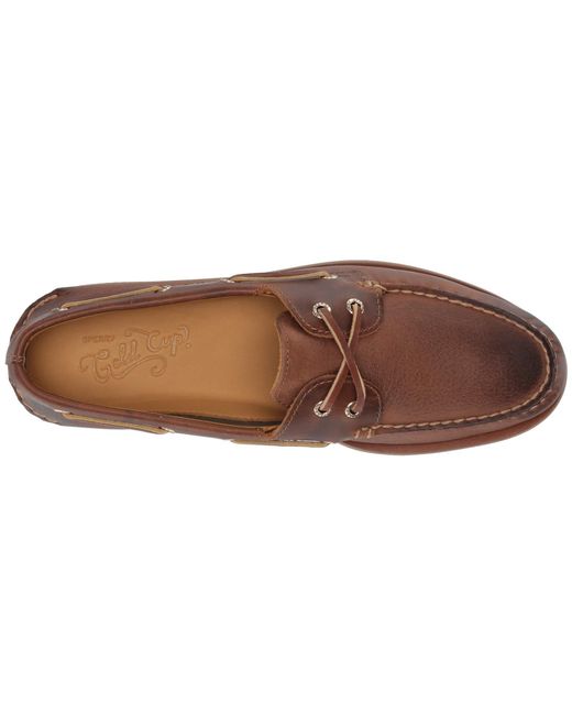 Sperry Top-Sider Gold Cup A/o 2-eye Rivington in Brown for Men | Lyst