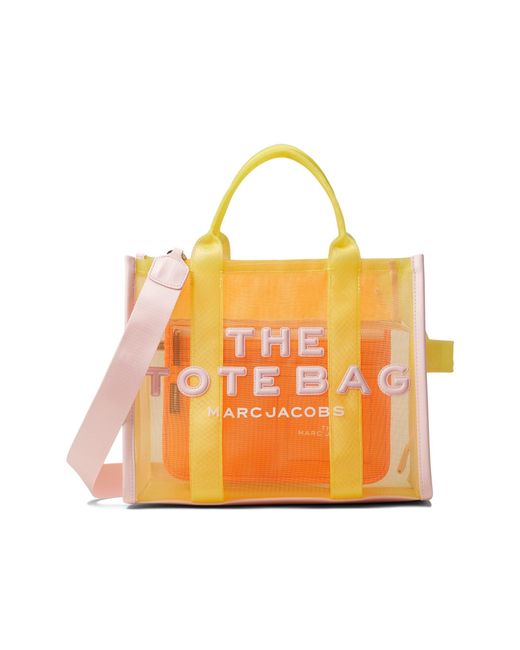 Marc Jacobs The Mesh Tote Bag Colorblocked in Yellow Lyst
