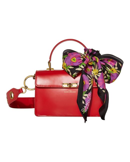 Marc Jacobs Red The Downtown Bag
