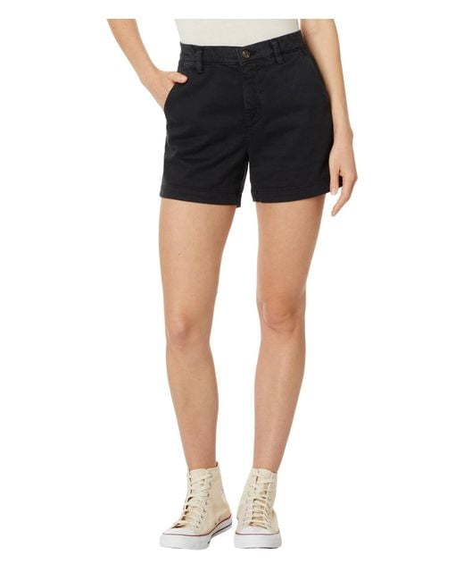 AG Jeans Blue Caden High Rise Tailored Trouser Shorts