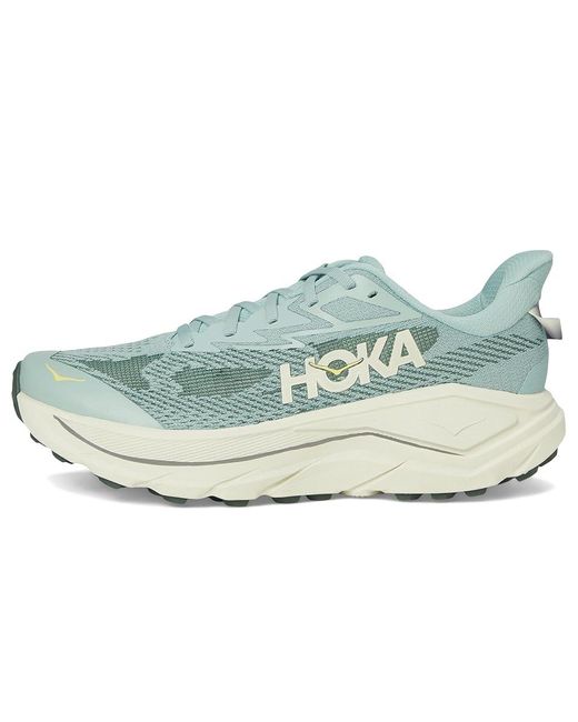 Hoka One One Multicolor Challenger 8 Running Shoes Jade/Truffle Salt 8 D for men