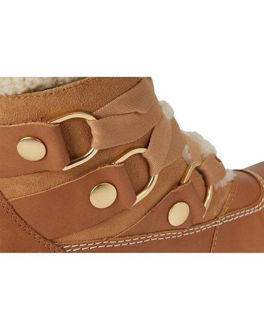Sorel Brown Joan Frwd Cozy Boots Waterproof Cold Weather Boots Tawny Buff/Honey 11 B