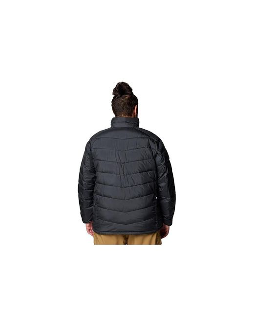 Columbia Black Big Tall Labyrinth Loop Ii Jacket Jacket, Polyester for men